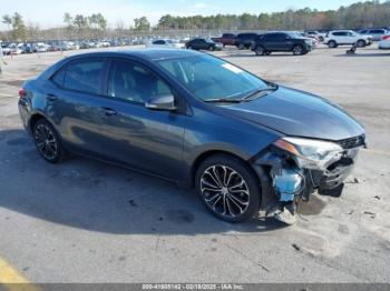  Salvage Toyota Corolla