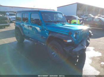  Salvage Jeep Wrangler