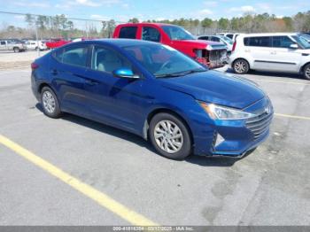  Salvage Hyundai ELANTRA