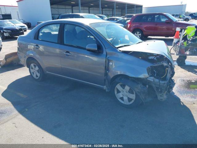  Salvage Chevrolet Aveo