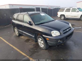  Salvage Hyundai SANTA FE