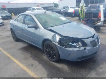  Salvage Pontiac G6