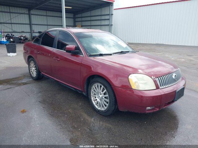 Salvage Mercury Montego