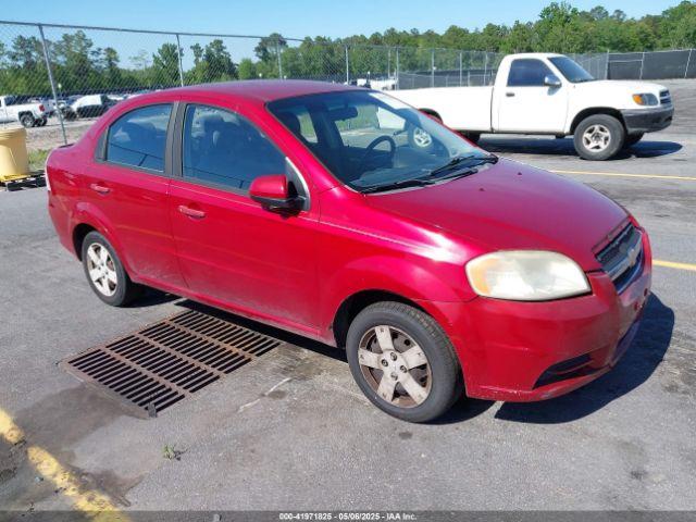  Salvage Chevrolet Aveo