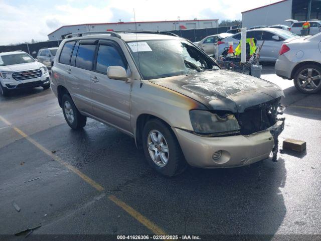  Salvage Toyota Highlander