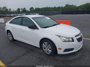  Salvage Chevrolet Cruze