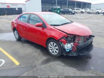  Salvage Toyota Corolla