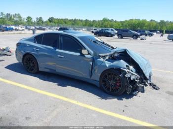  Salvage INFINITI Q50