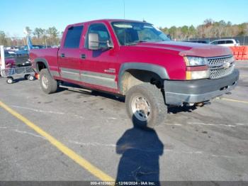  Salvage Chevrolet Silverado 2500