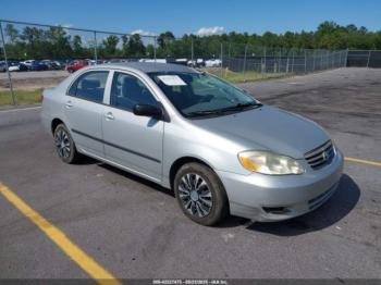  Salvage Toyota Corolla