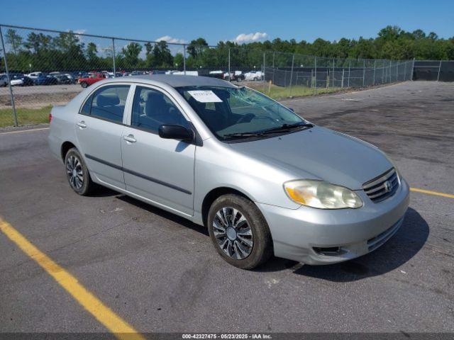  Salvage Toyota Corolla