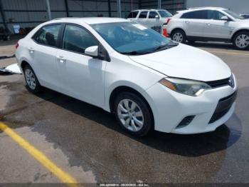  Salvage Toyota Corolla