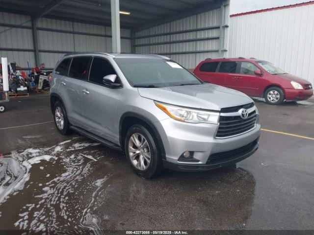  Salvage Toyota Highlander