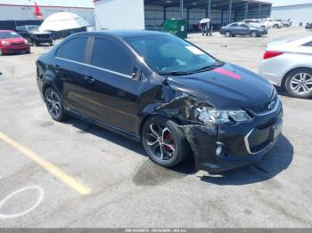  Salvage Chevrolet Sonic