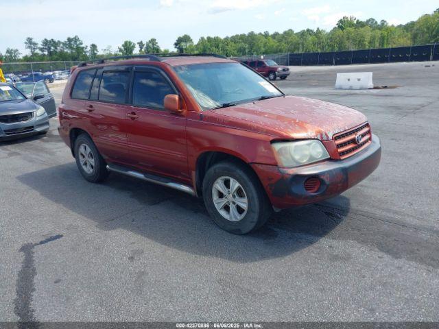  Salvage Toyota Highlander