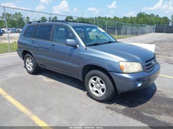  Salvage Toyota Highlander
