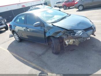  Salvage Toyota Corolla