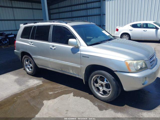  Salvage Toyota Highlander
