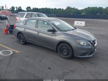  Salvage Nissan Sentra