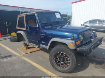  Salvage Jeep Wrangler