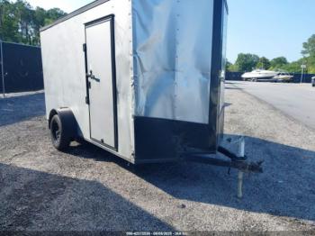  Salvage Spartan Trailers 12  Enclosed Cargo T