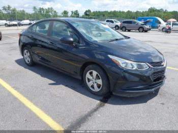  Salvage Chevrolet Cruze
