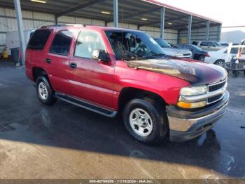  Salvage Chevrolet Tahoe