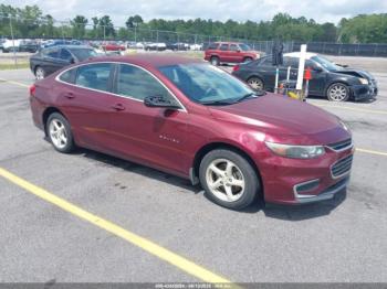  Salvage Chevrolet Malibu