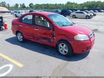  Salvage Chevrolet Aveo