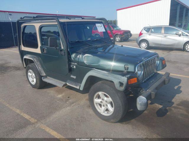  Salvage Jeep Wrangler