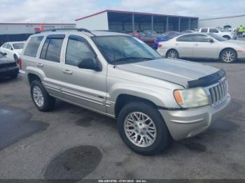  Salvage Jeep Grand Cherokee