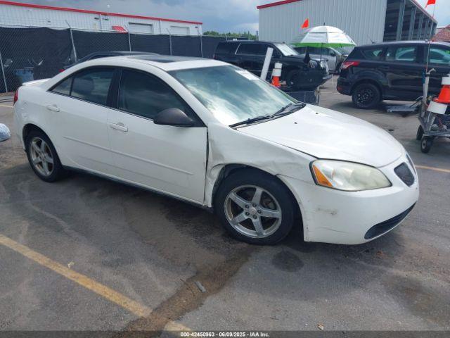  Salvage Pontiac G6