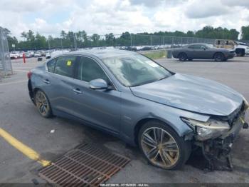  Salvage INFINITI Q50 Hybrid