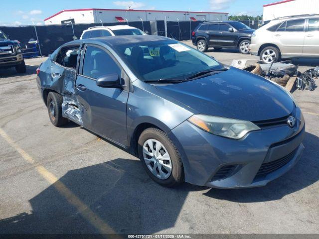  Salvage Toyota Corolla