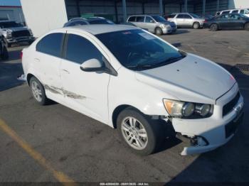  Salvage Chevrolet Sonic