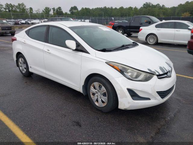  Salvage Hyundai ELANTRA
