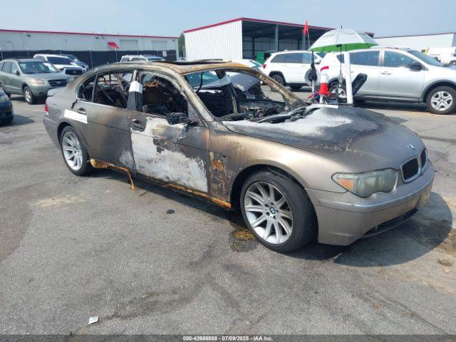  Salvage BMW 7 Series