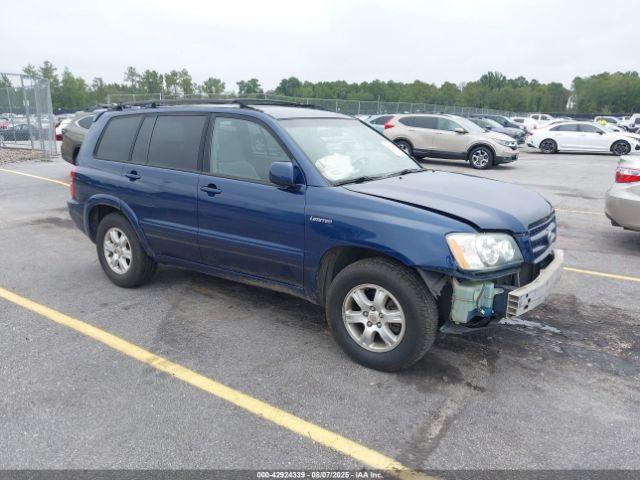  Salvage Toyota Highlander