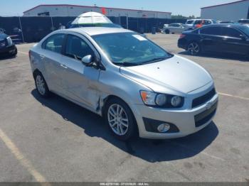  Salvage Chevrolet Sonic