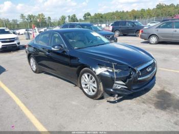  Salvage INFINITI Q50