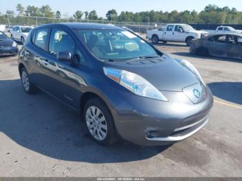  Salvage Nissan LEAF