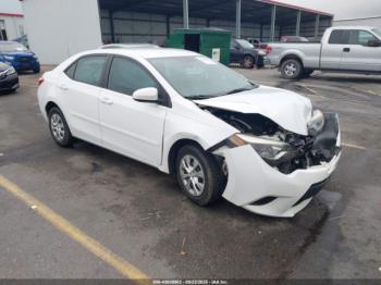  Salvage Toyota Corolla