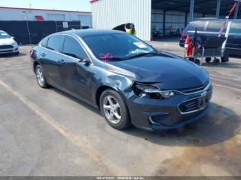  Salvage Chevrolet Malibu