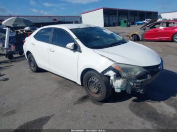  Salvage Toyota Corolla
