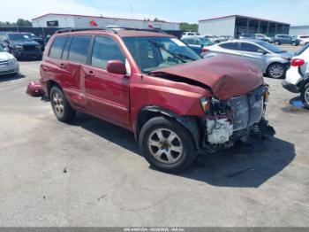  Salvage Toyota Highlander