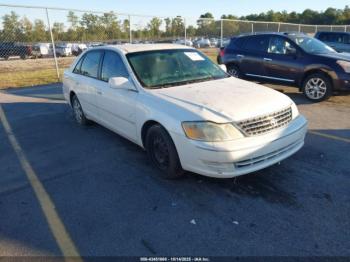  Salvage Toyota Avalon