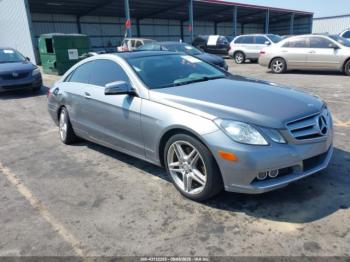  Salvage Mercedes-Benz E-Class