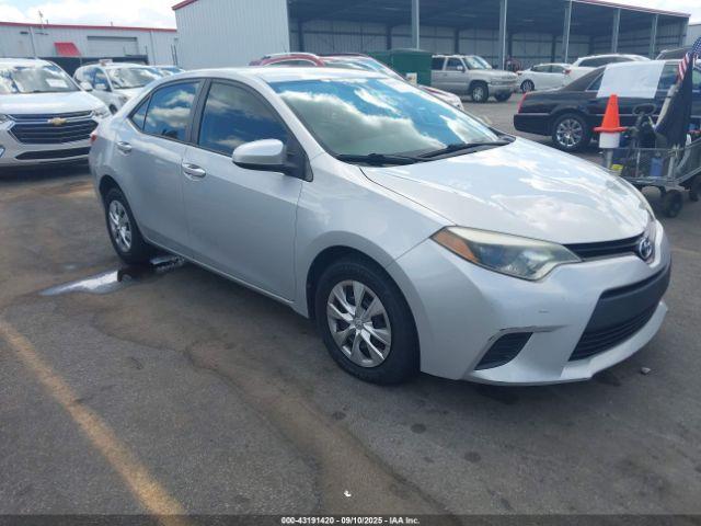  Salvage Toyota Corolla