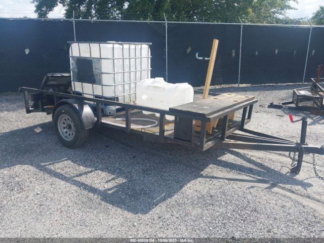  Salvage Trailer 6x12 Dove Tail Trail