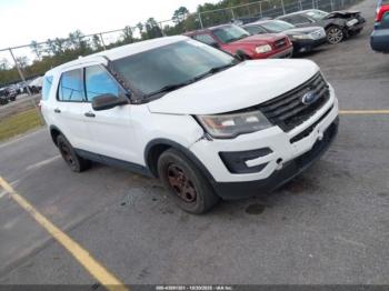  Salvage Ford Utility Police Intercepto